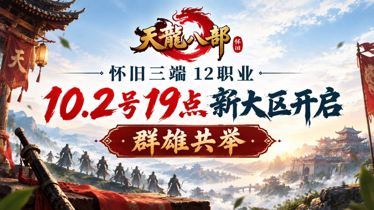 天龙怀旧三端宣传图